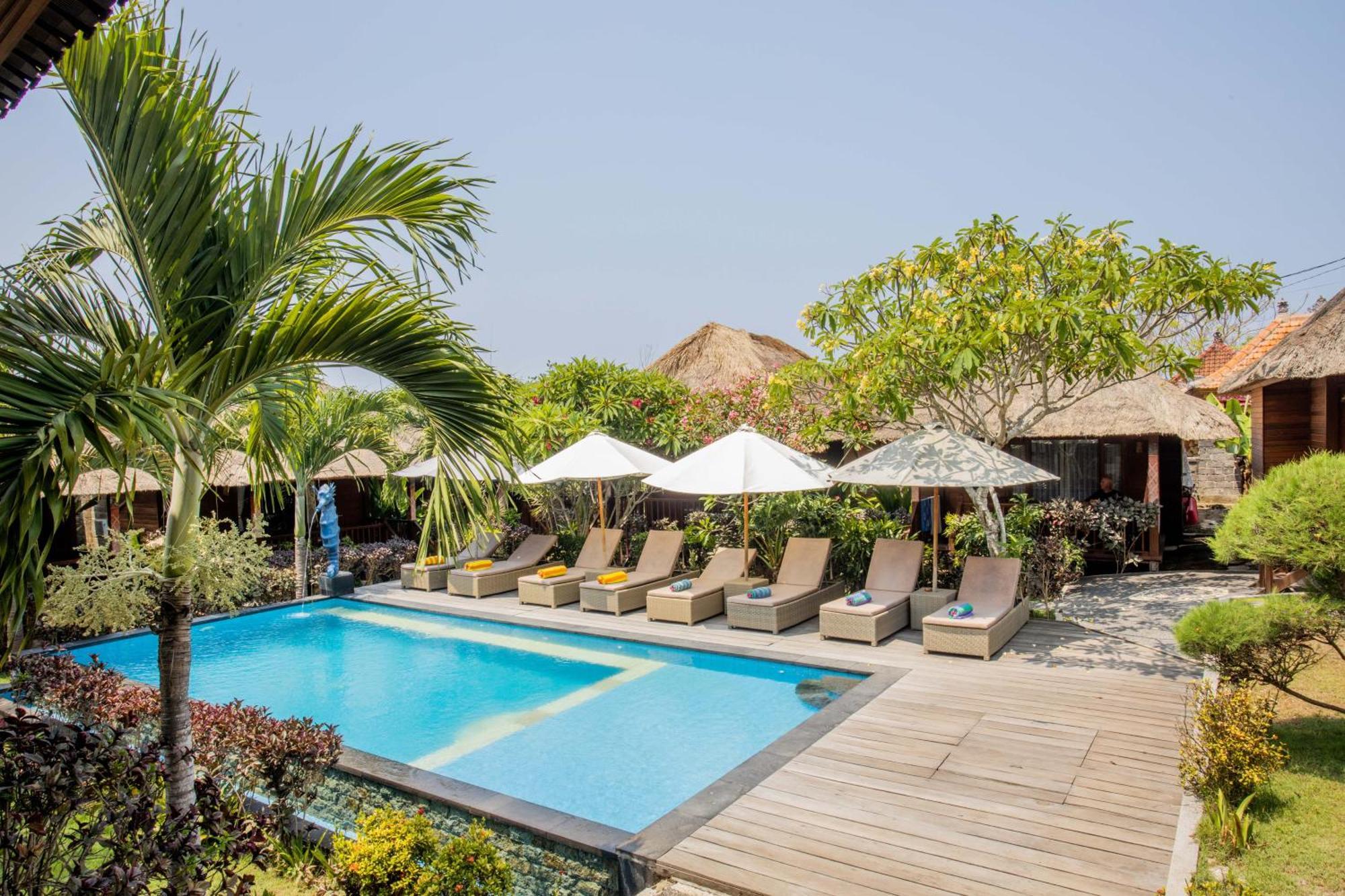 Koji Garden Huts Hotel Lembongan Exterior foto