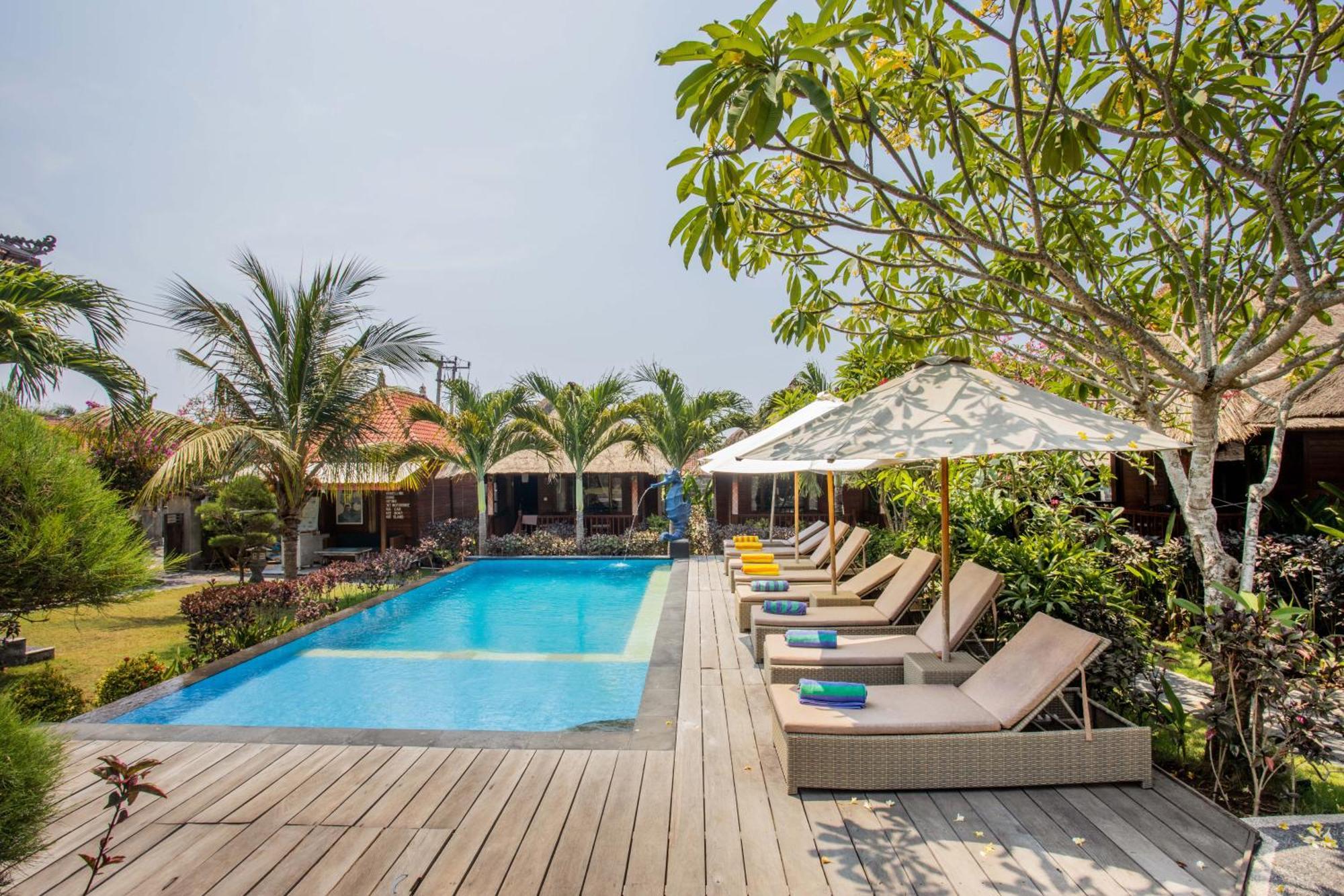 Koji Garden Huts Hotel Lembongan Exterior foto